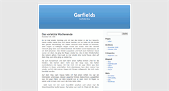 Desktop Screenshot of garfield.onko-kids.de